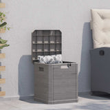Garden Storage Box 90 L Brown