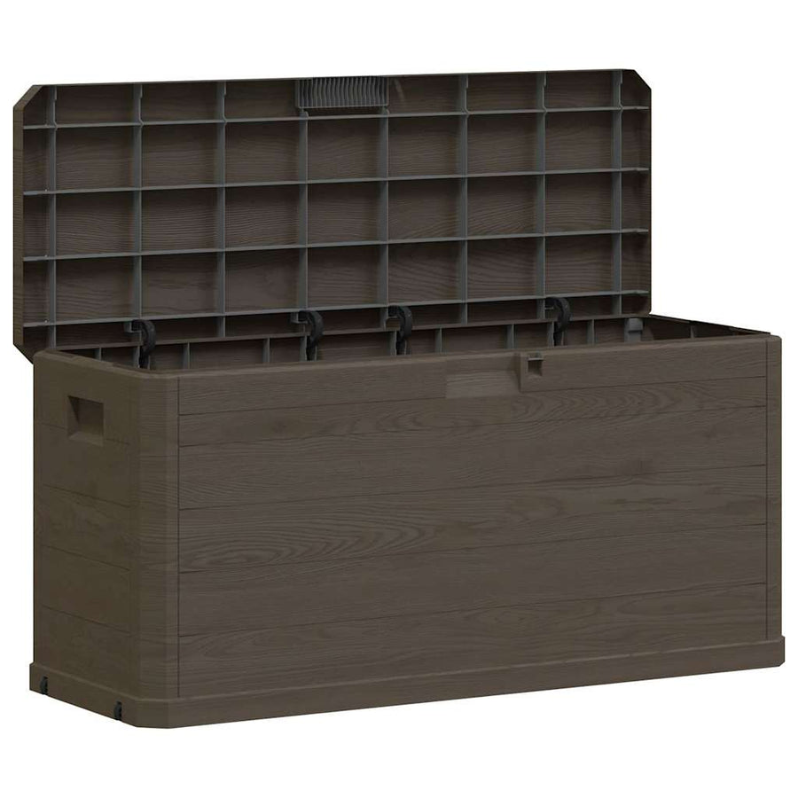 Garden Storage Box 280 L Brown
