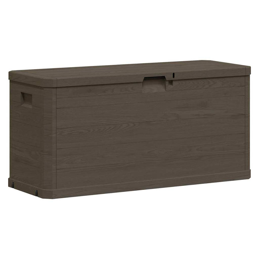 Garden Storage Box 280 L Brown
