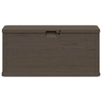Garden Storage Box 280 L Brown