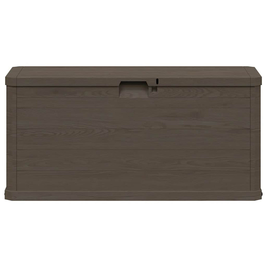 Garden Storage Box 280 L Brown