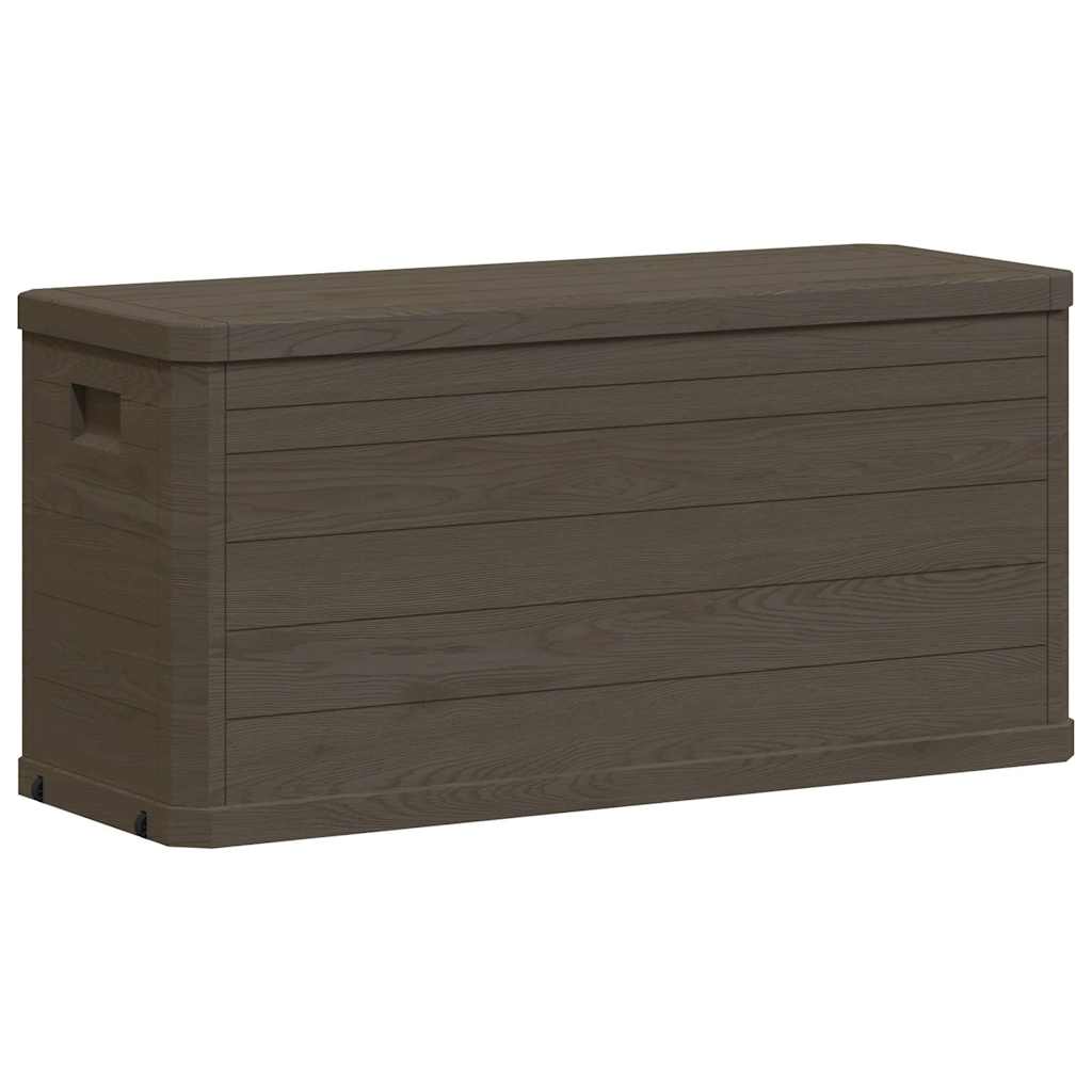 Garden Storage Box 280 L Brown