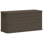 Garden Storage Box 280 L Brown