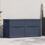 Garden Storage Box 320 L Black