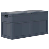 Garden Storage Box 320 L Black