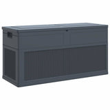 Garden Storage Box 320 L Anthracite - Rear View