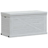 Garden Storage Box 420 L Light Grey