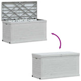 Garden Storage Box 420 L Light Grey