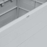 Garden Storage Box 420 L Light Grey - Extra Image