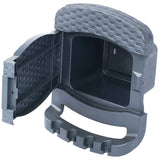 Wall Mounted Hose Reel with Hose Plastic Anthracite - Side View
