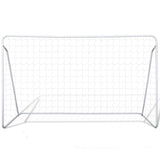 Football Goal Nets Steel 2 pcs 240x90x150 cm - Side View