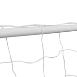 Football Goal Nets Steel 2 pcs 240x90x150 cm - Top-Down View