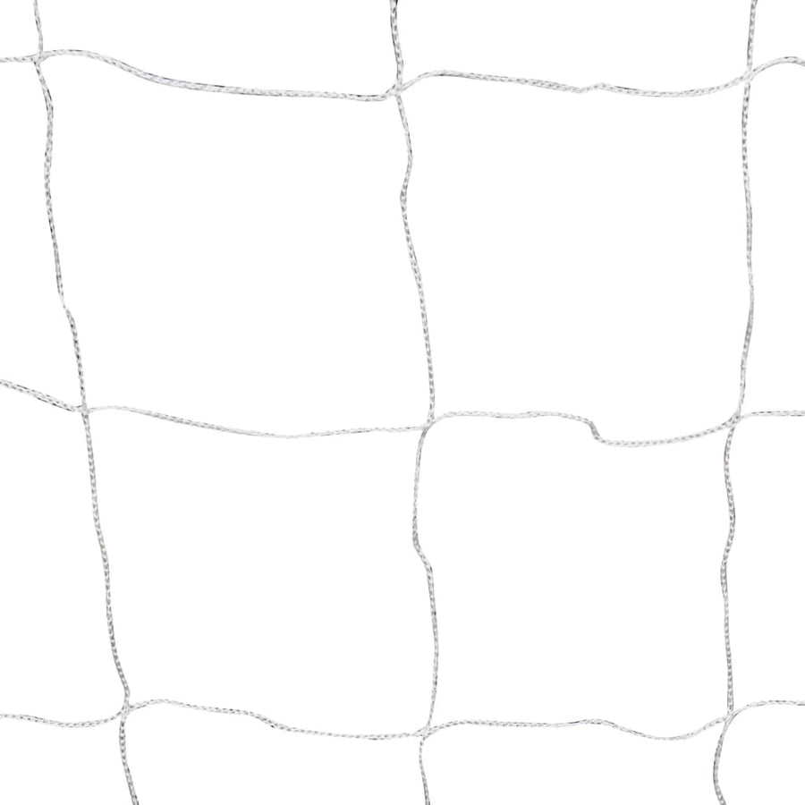 Football Goal Nets Steel 2 pcs 240x90x150 cm