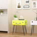 Bedside Cabinets 2 pcs 49,5x36x60 cm Yellow