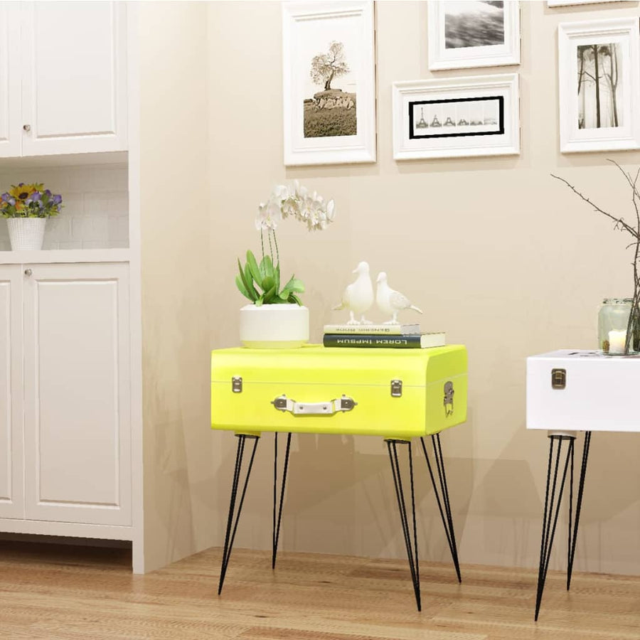 Bedside Cabinets 2 pcs 49,5x36x60 cm Yellow