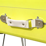 Bedside Cabinets 2 pcs 49.5x36x60 cm Yellow - Rear View