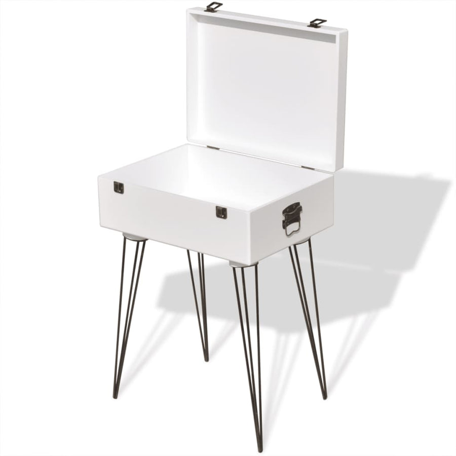 Bedside Cabinets 2 pcs 40x30x57 cm White