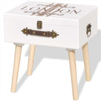 Bedside Cabinets 2 pcs 40x30x41,5 cm White