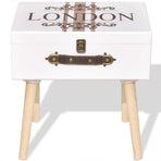 Bedside Cabinets 2 pcs 40x30x41,5 cm White