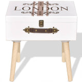 Bedside Cabinets 2 pcs 40x30x41,5 cm White - Top-Down View