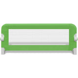 Toddler Safety Bed Rail 2 pcs Green 102x42 cm - Top-Down View