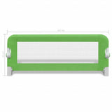Toddler Safety Bed Rail 2 pcs Green 102x42 cm - Close-Up Angle