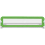 Toddler Safety Bed Rail 2 pcs Green 150x42 cm