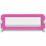 Toddler Safety Bed Rail 2 pcs Pink 102x42 cm - Top-Down View