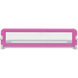 Toddler Safety Bed Rail 2 pcs Pink 150x42 cm