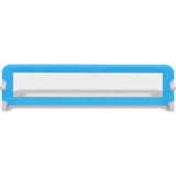 Toddler Safety Bed Rail 2 pcs Blue 150x42 cm - Top-Down View