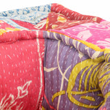 Modular Pouffe Patchwork Fabric