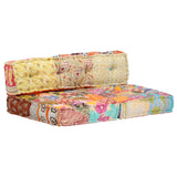 Pouffe Patchwork Fabric - Extra Image