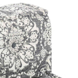 Pouffe Light Grey Fabric