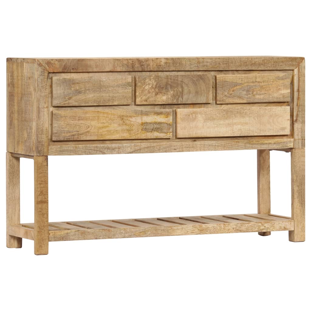 Sideboard 120x30x75 Cm Solid Mango Wood