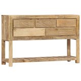 Sideboard 120x30x75 Cm Solid Mango Wood - Extra Image