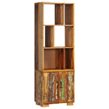 Bookshelf 60x35x180 Cm Solid Reclaimed Wood