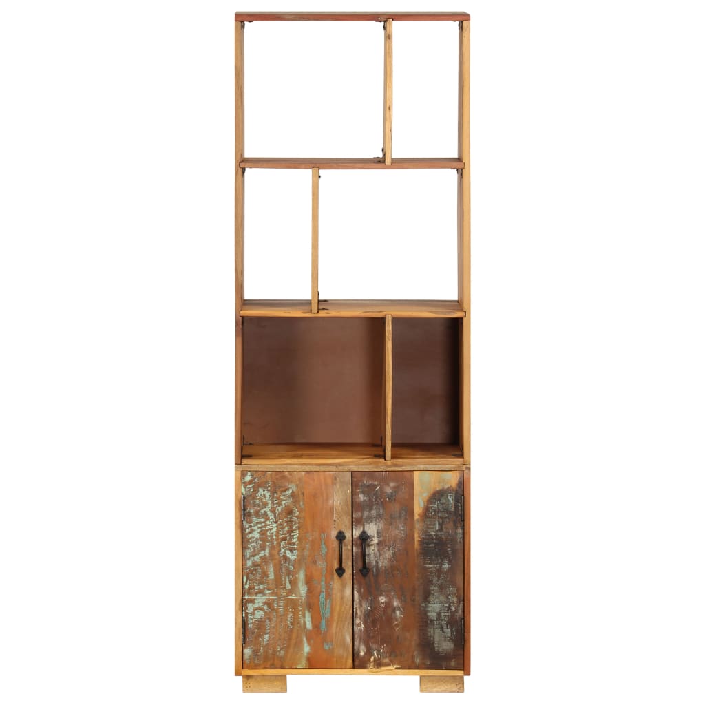 Bookshelf 60x35x180 Cm Solid Reclaimed Wood