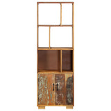 Bookshelf 60x35x180 Cm Solid Reclaimed Wood