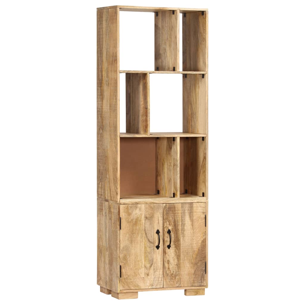 Bookshelf 60x35x180 Cm Solid Mango Wood