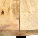 Dining Table 150x73 cm Solid Mango Wood - Side View