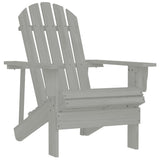 Garden Chair Wood Grey