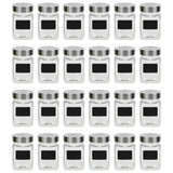 Storage Jars with Sticker 24 pcs 300 ml