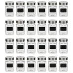 Storage Jars with Sticker 24 pcs 300 ml