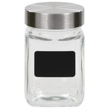 Storage Jars with Sticker 24 pcs 300 ml - Front View