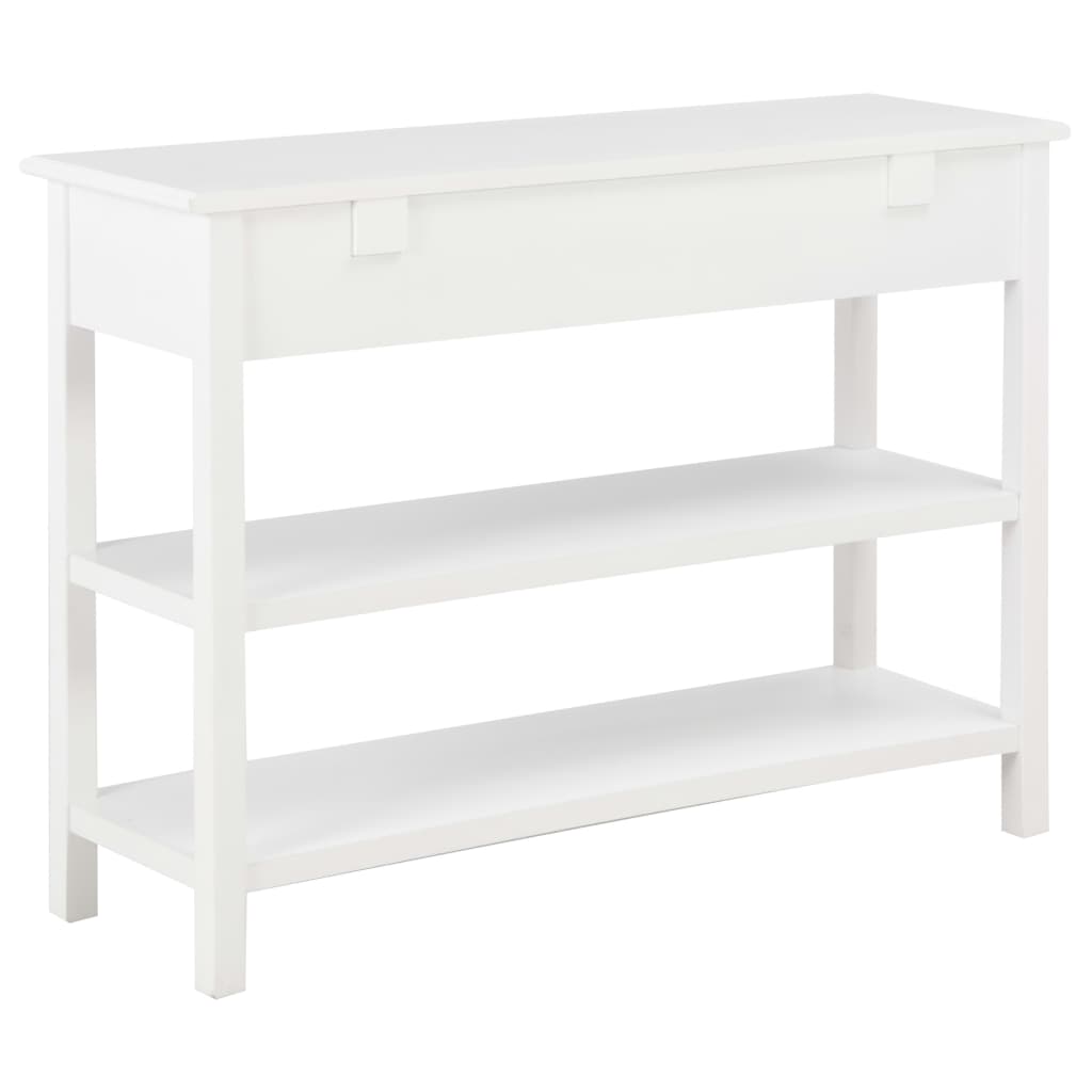 Sideboard White 110x35x80 cm MDF