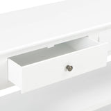 Sideboard White 110x35x80 cm MDF