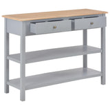 Sideboard Grey 110x35x80 cm MDF