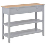 Sideboard Grey 110x35x80 cm MDF