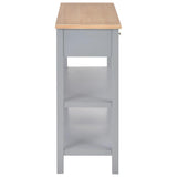 Sideboard Grey 110x35x80 cm MDF