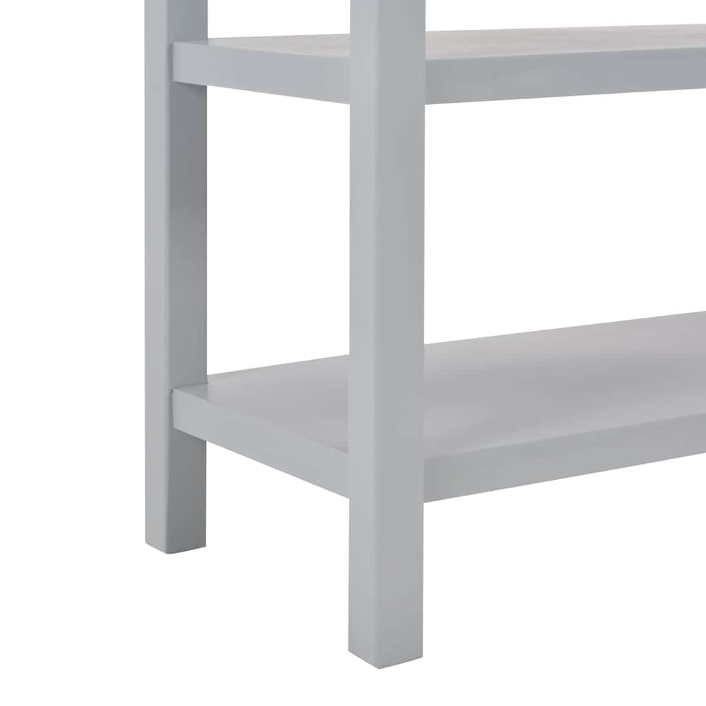 Sideboard Grey 110x35x80 cm MDF